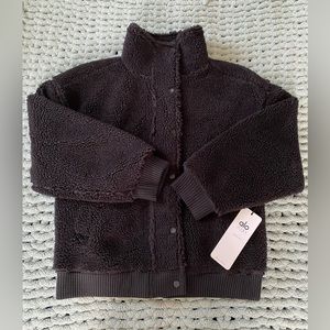 Alo Yoga Sherpa Varsity Jacket